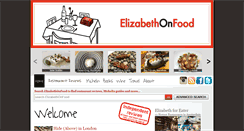 Desktop Screenshot of elizabethonfood.com